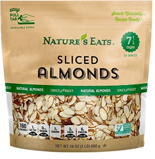 Nature's Eats front packaging showing 24 oz bag and serving benefits