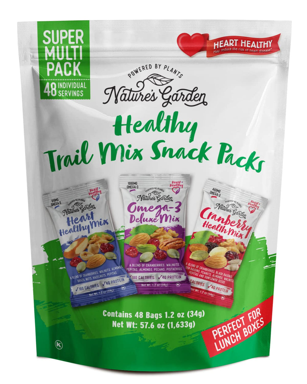 Nature's Garden front packaging showing bulk box and brand clarity for easy stocking