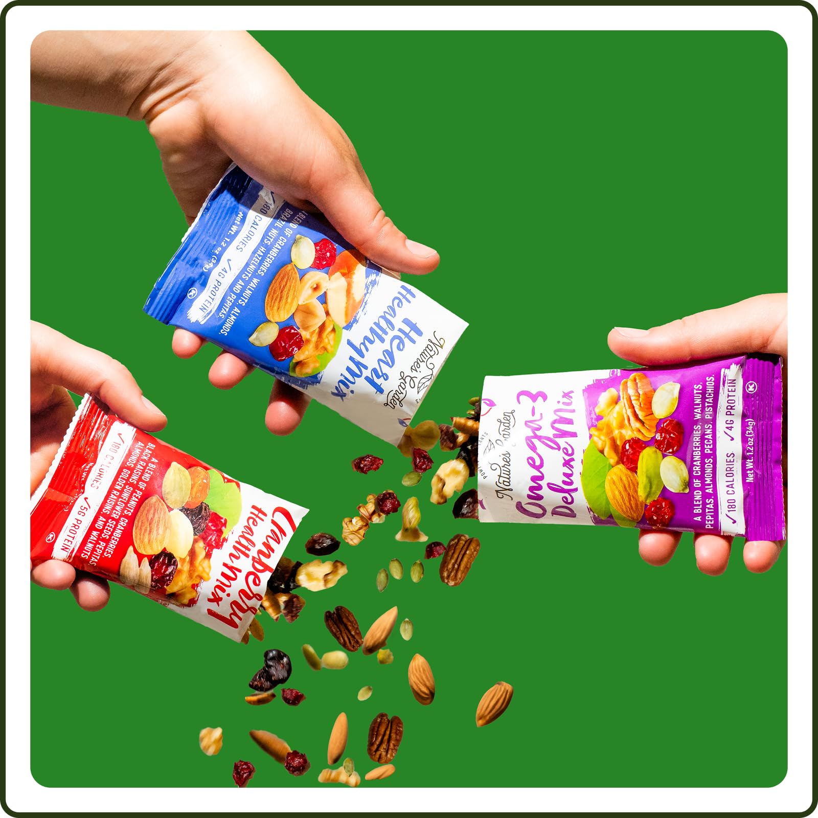 Nature's Garden on picnic spread illustrating versatile snack for outdoor gatherings