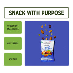Nature's Garden single pouch held in hand to show size and on-the-go portability