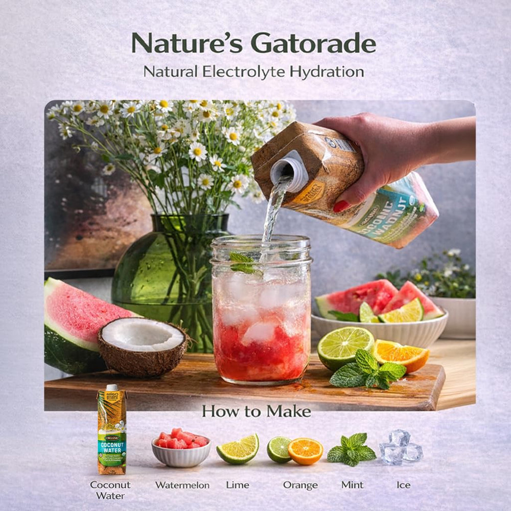 Nature's Greatest Foods twist-off cap open on carton for easy reseal and convenience