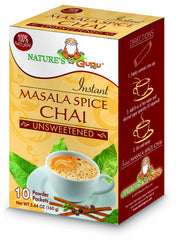 Nature's Guru single-serve packet front showing blend and quick brew