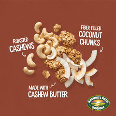 Nature's Path granola served in bowl with yogurt and berries for a balanced breakfast
