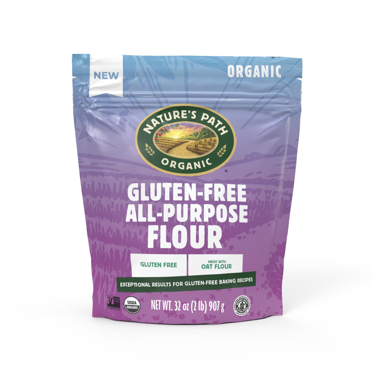 Nature's Path front packaging showing bag and product benefits