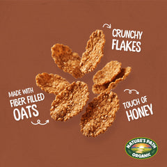 Nature's Path open box showing nutritional label and ingredient transparency for informed choices