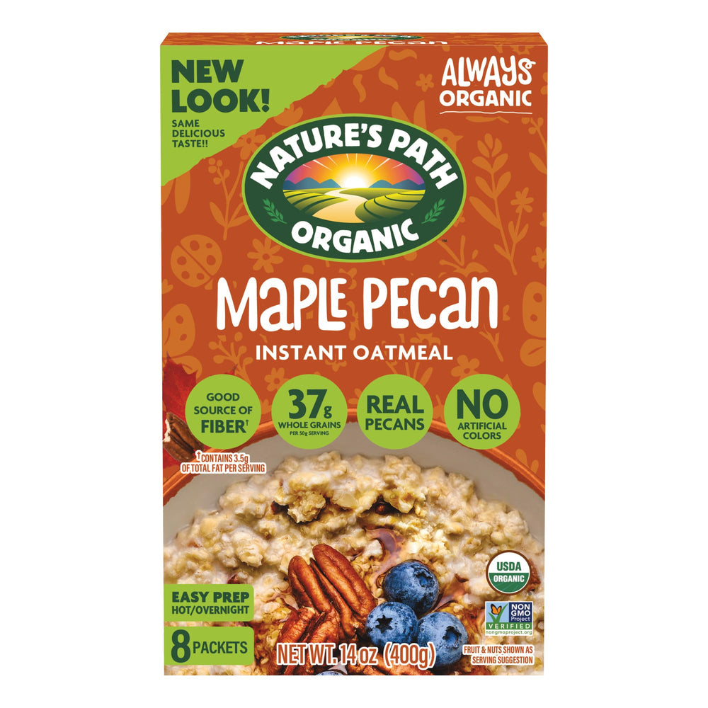 Nature's Path front packaging showing product and organic badge for quick selection