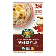 Nature's Path front packaging showing variety pack for quick breakfast