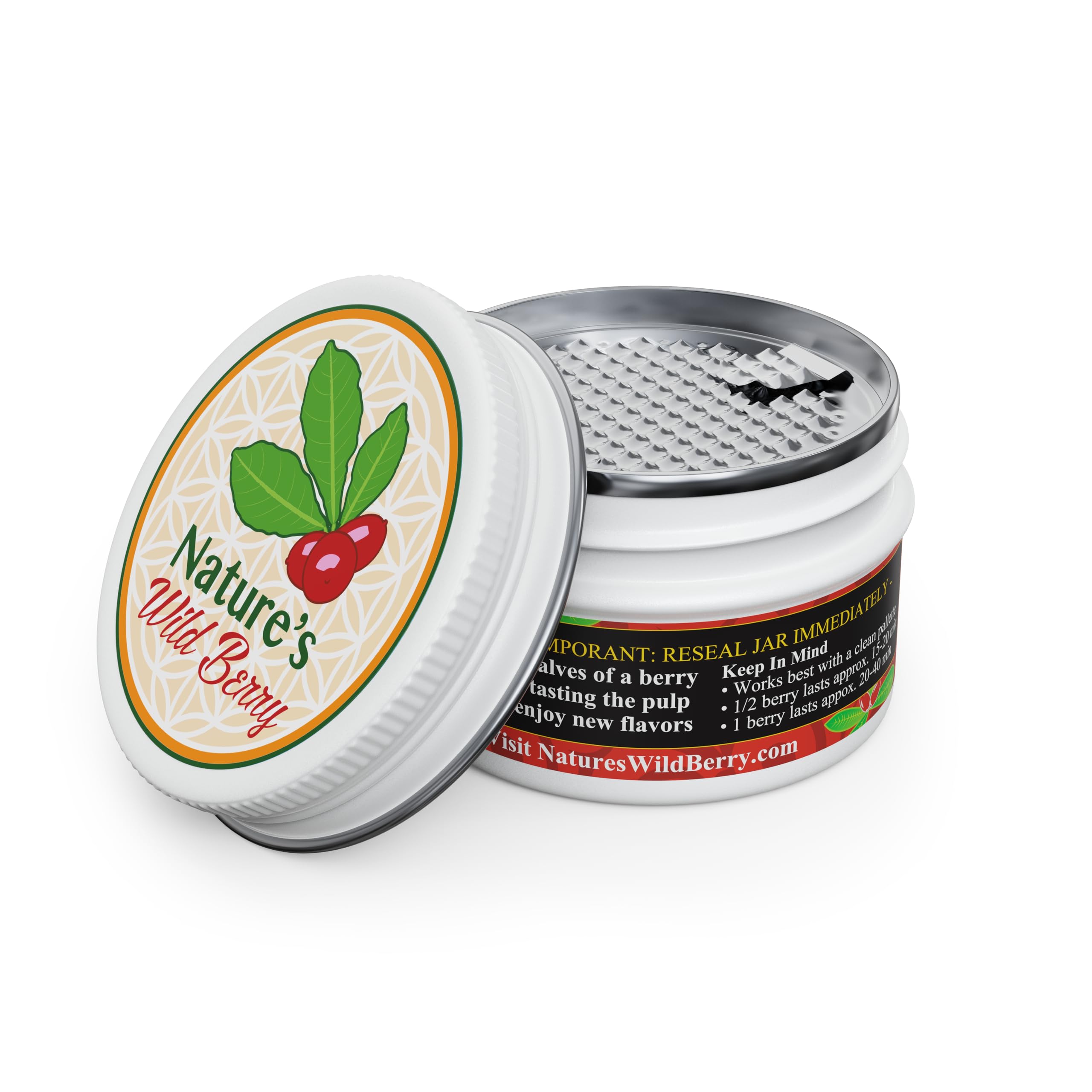 Nature's Wild Berry at a tasting party with guests trying flavor-tripping fun