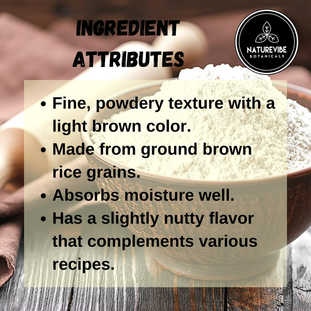Naturevibe Botanicals kitchen scene with flour, showing versatile everyday use