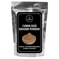 Naturevibe Botanicals front packaging showing bulk cumin and quick pantry restock benefit