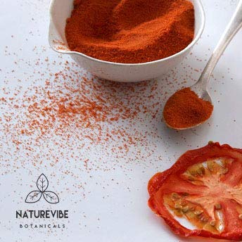 Naturevibe Botanicals fine tomato powder texture for easy mixing