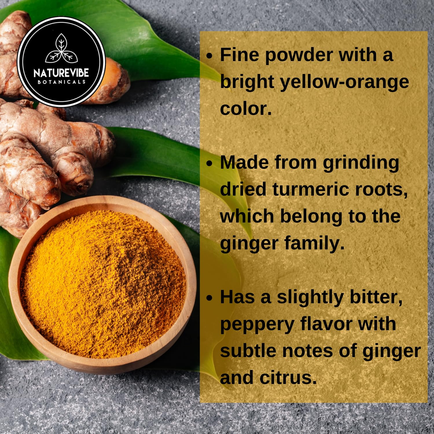 Naturevibe Botanicals added to smoothie bowl demonstrating easy blending and color boost benefit