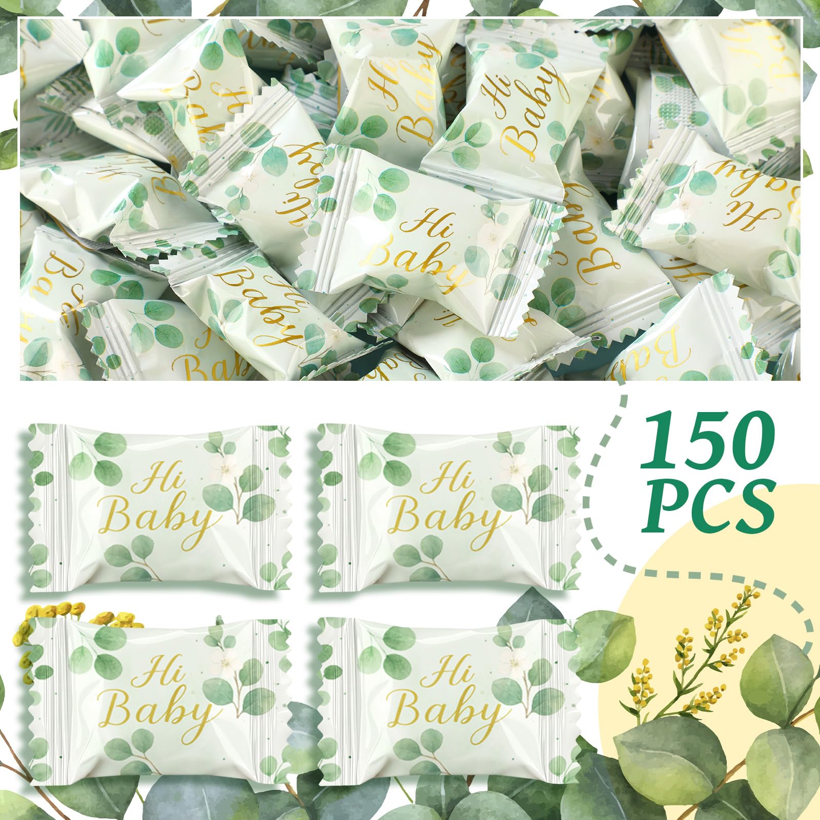 Naucoos candy close-up showing hard-to-soft texture — clear flavor preview