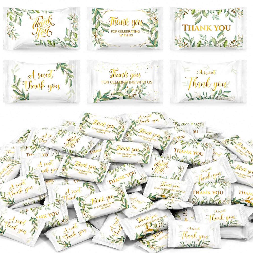 Naucoos front packaging showing 300-piece favor pack and brand