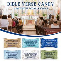 Naucoos mints being handed out at a church event showing easy sharing benefit