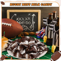 Naucoos unwrapped candy showing chewy texture and creamy flavor