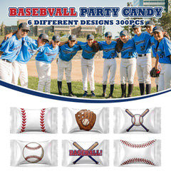 Naucoos six baseball-themed wrapper designs adding a festive game-day look