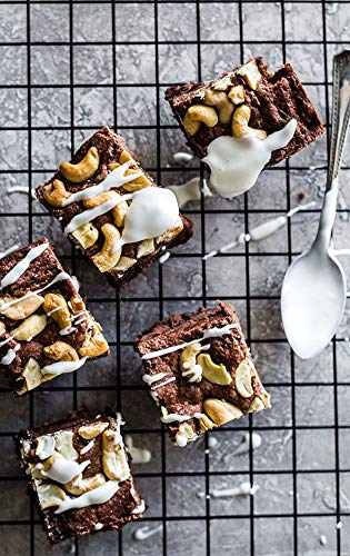 Navitas Organics cacao used in brownies showing rich baked chocolate results