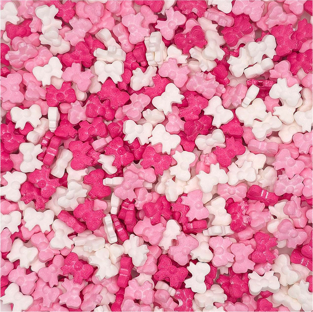 NCS front packaging showing pouch and bow sprinkles for easy storage