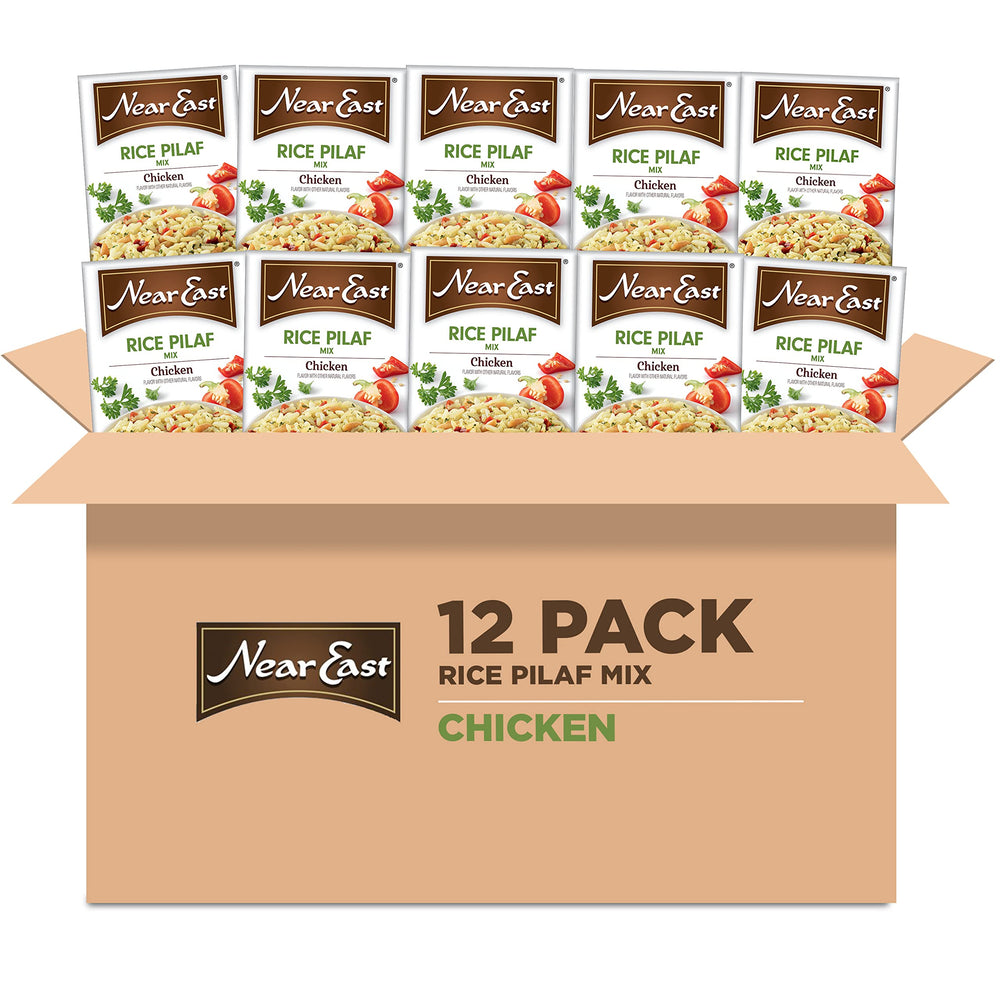 Near East front box packaging showing product name and size for quick identification