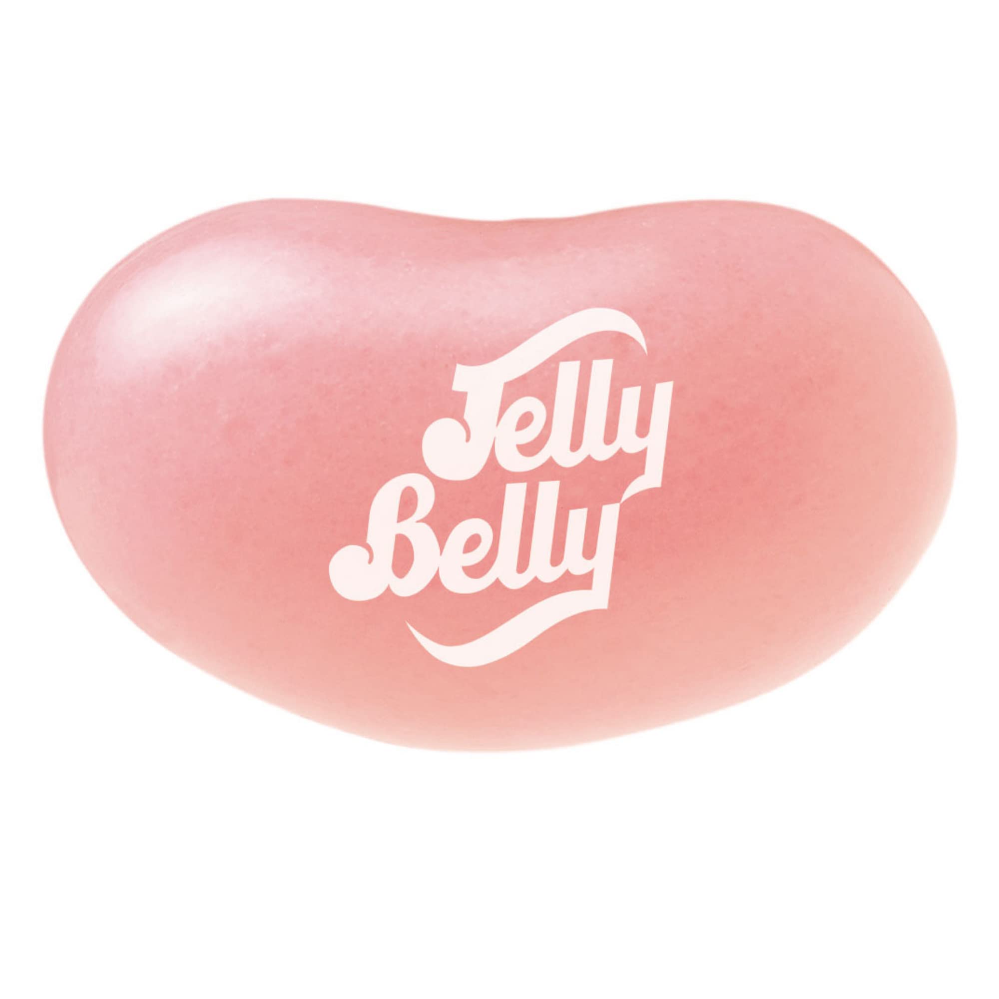 Needzo close-up of jelly bean texture and pink color highlighting chewy carnival flavor