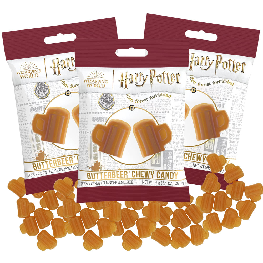 Needzo front packaging showing butter beer themed design and gift readiness