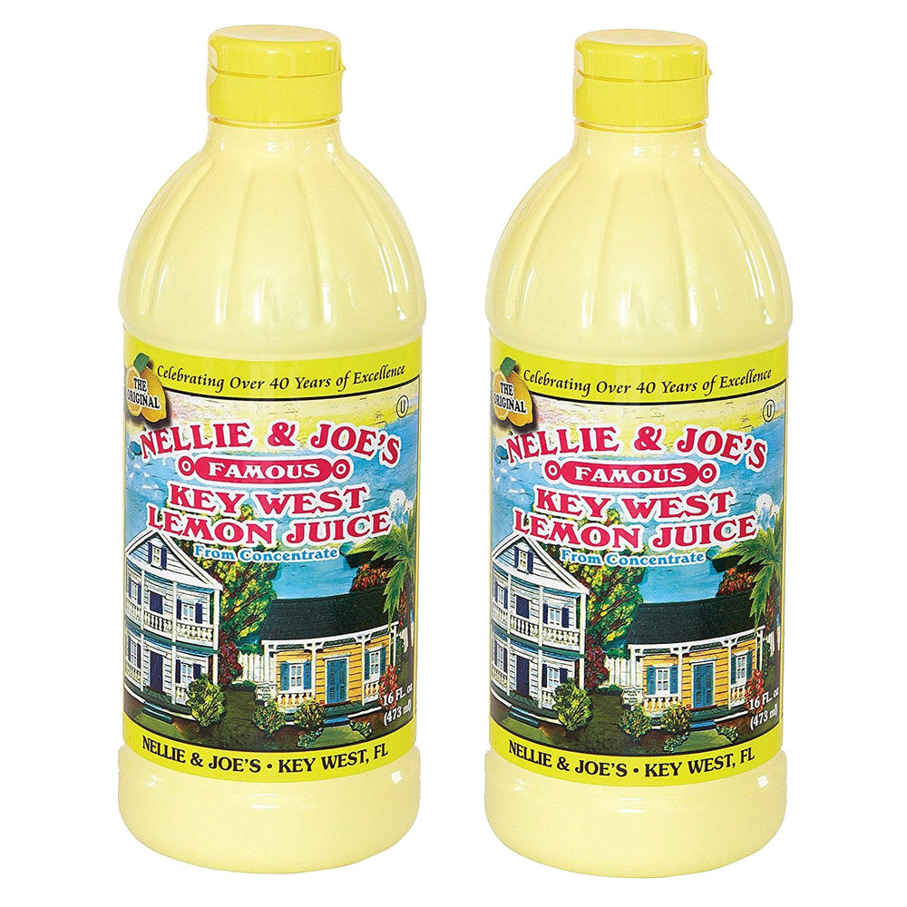Nellie & Joe's bottle front label showing natural lemon juice and clear usage benefits