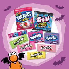 Nerds Originals close-up showing crunchy texture and bright colors