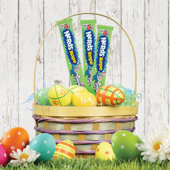 NERDS rope in Easter basket displaying brand and festive gifting appeal
