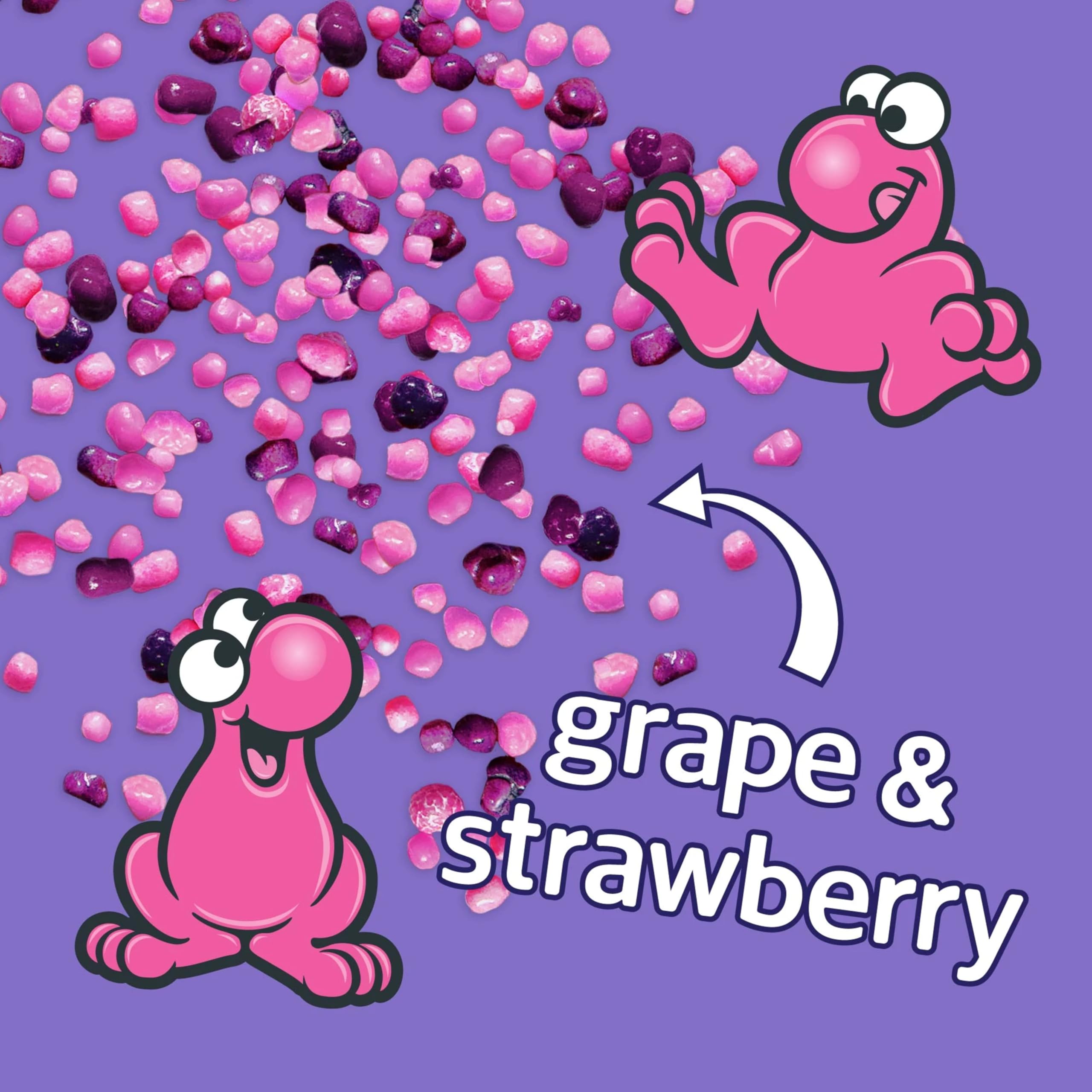 Nerds back nutrition label and ingredients providing clear product info