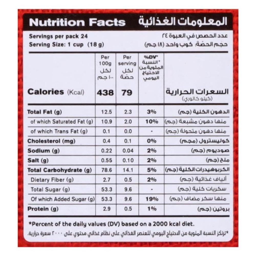 nescafe single sachet held in hand highlights portability and portion control