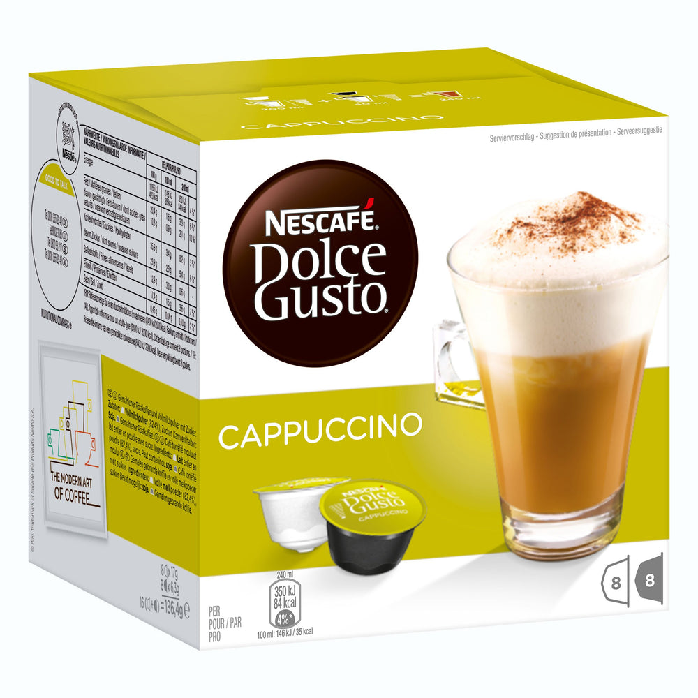 Nescafé Dolce Gusto set on breakfast table showcasing quick café-style results