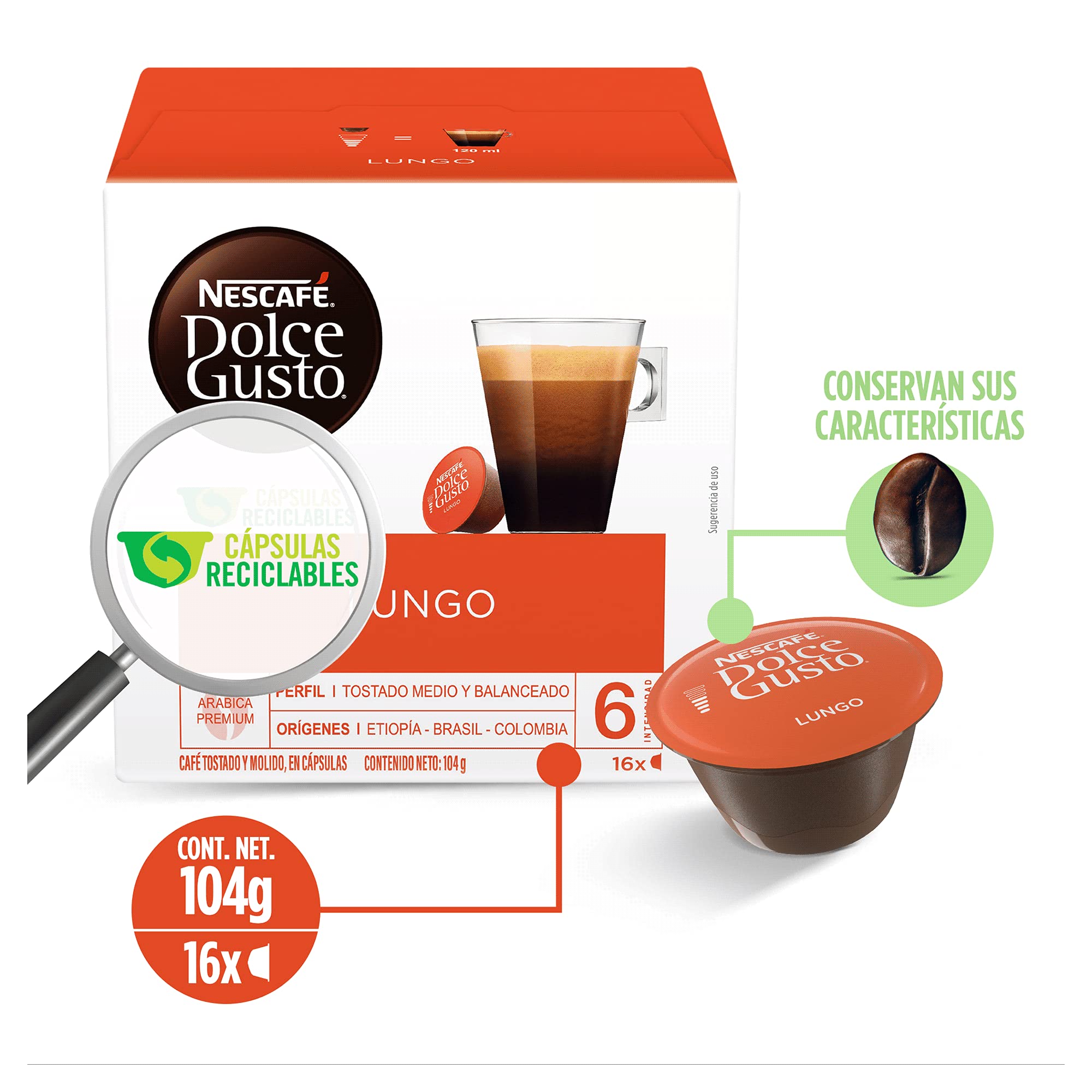 NESCAFÉ Dolce Gusto capsules on a breakfast table showing quick café‑style drinks