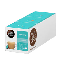 NESCAFÉ Dolce Gusto front pack shot showing capsules and branding delivering convenience