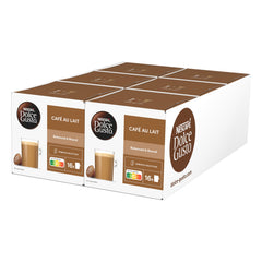 Nescafé Dolce Gusto front packaging showing multi-pack convenience
