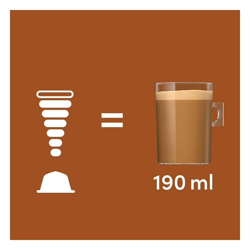 Nescafé Dolce Gusto served in mug demonstrating quick barista-style cup at home