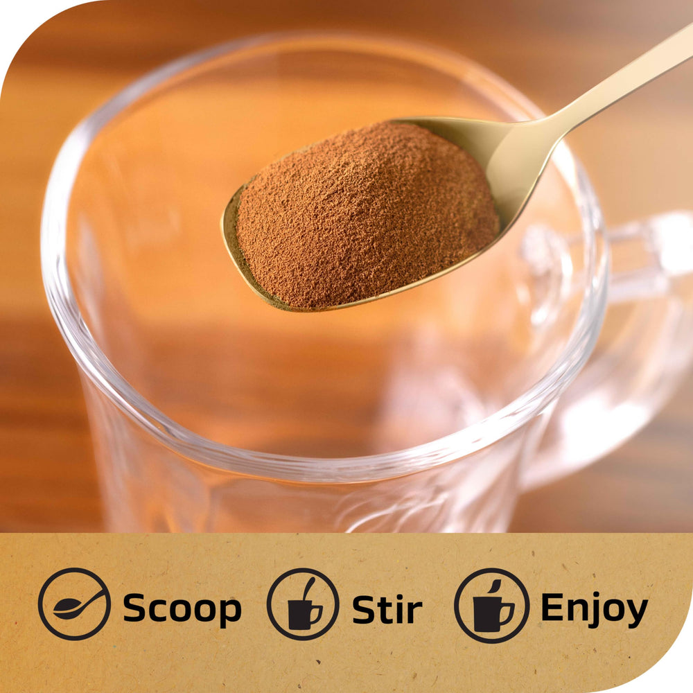 NESCAFÉ Gold measuring spoon with powder for precise, consistent servings