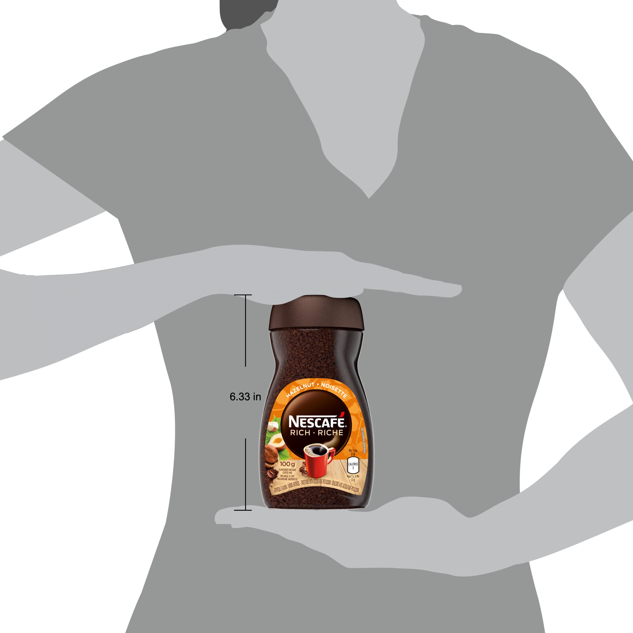 breakfast table with NESCAFÉ jar and cup illustrating easy morning convenience