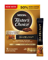 Nescafé single packet close-up with clear labeling and easy-tear notch for travel