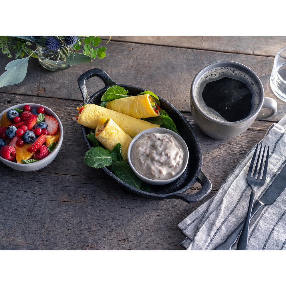 Nescafe pouch on a breakfast table lifestyle scene showing everyday enjoyment