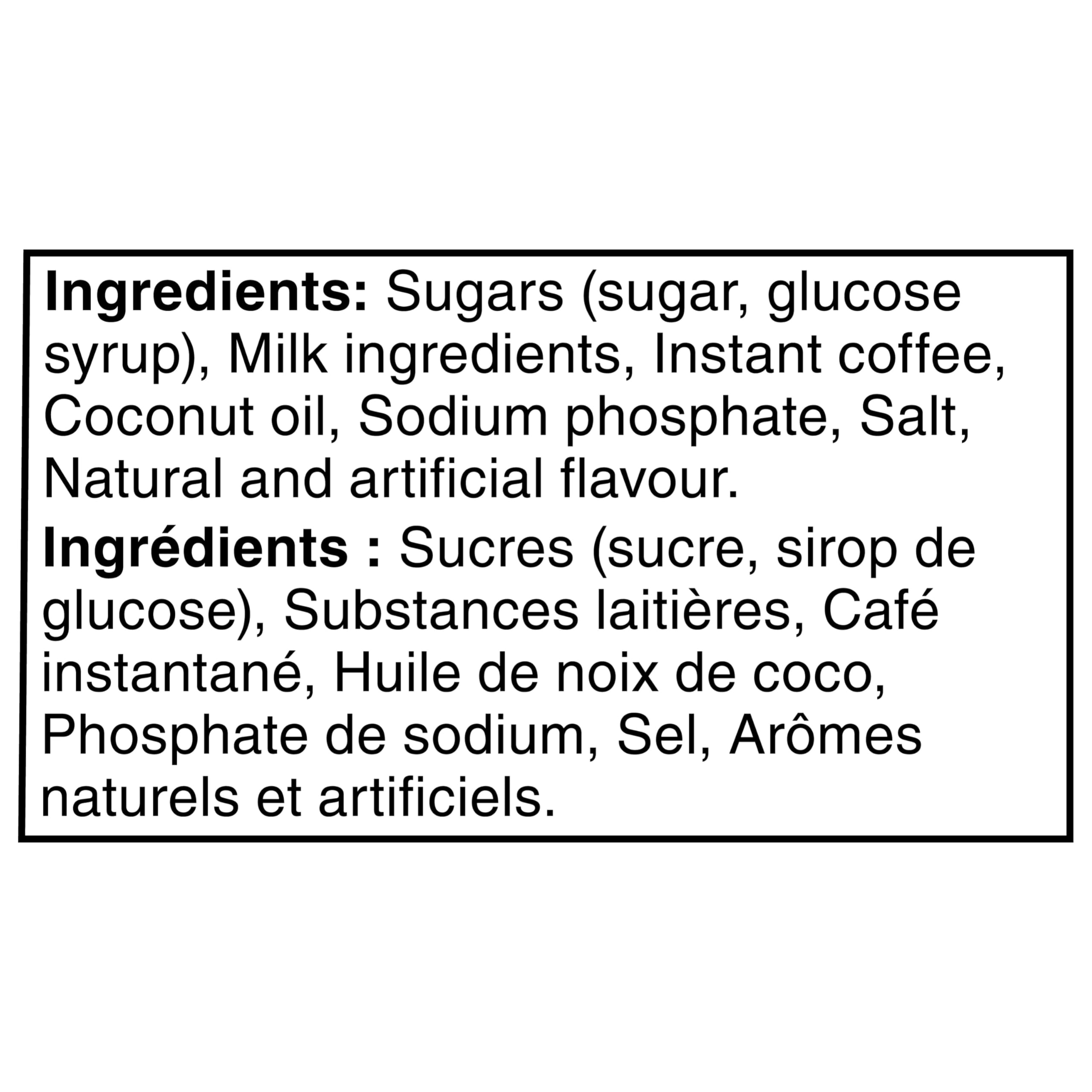 Nescafe sachet beside ice and milk showing mixability with cold liquids
