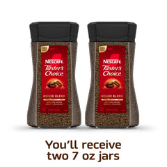 NESCAFÉ jar opened with granules close up highlighting quick dissolve benefit