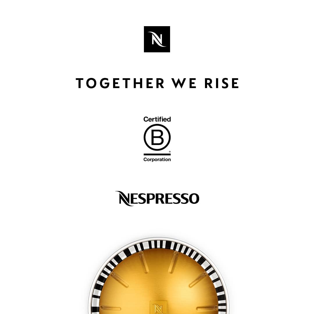 Nespresso recycling pickup and packaging information promoting sustainable capsule disposal