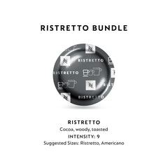 Nespresso Ristretto capsule inserted in a Professional machine for consistent brewing