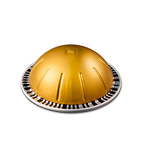 Nespresso Voltesso capsule inserted in Vertuo machine demonstrating easy brewing