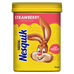NESQUIK front packaging showing canister and brand for quick identification and convenience