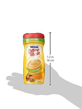 Nestle Coffee-mate powder close-up showing fine texture for quick dissolving benefit