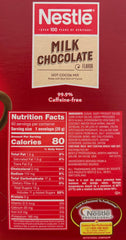 Nestle Hot Cocoa open dispenser box with organized packets for quick access