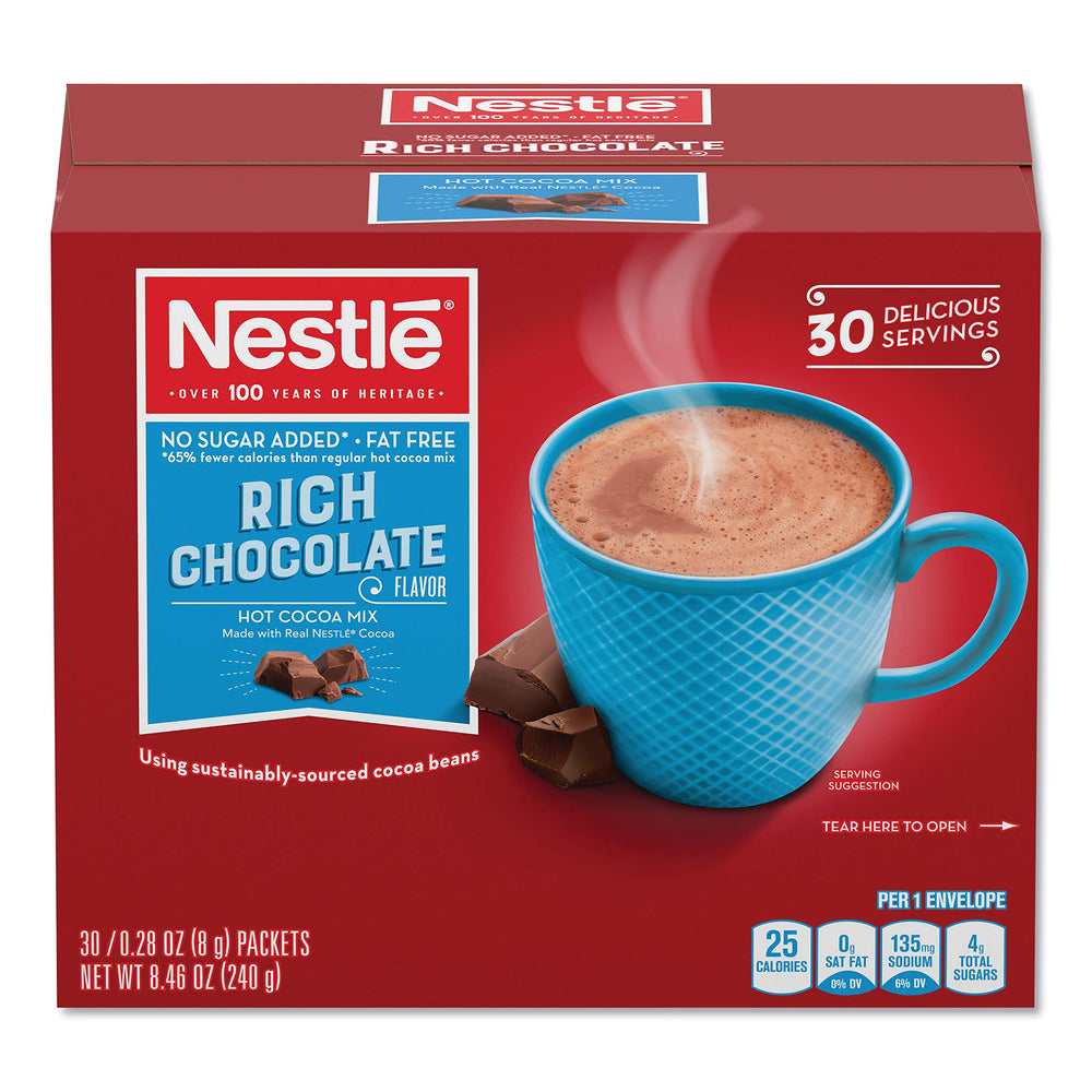 Nestle front packaging showing 30-count box and clear labeling for easy stocking