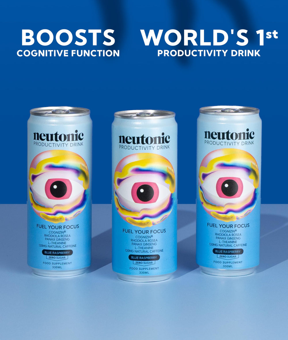 Neutonic ingredients display with Rhodiola and L-theanine for cognition